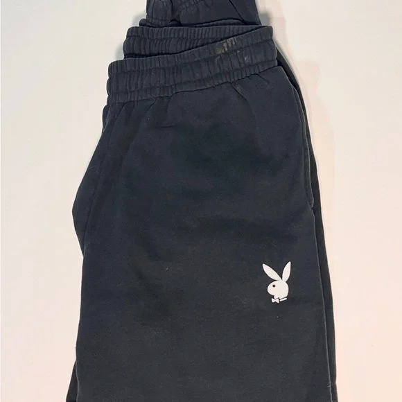 Playboy by PACSUN Women’s Black Joggers - Picture 2 of 5